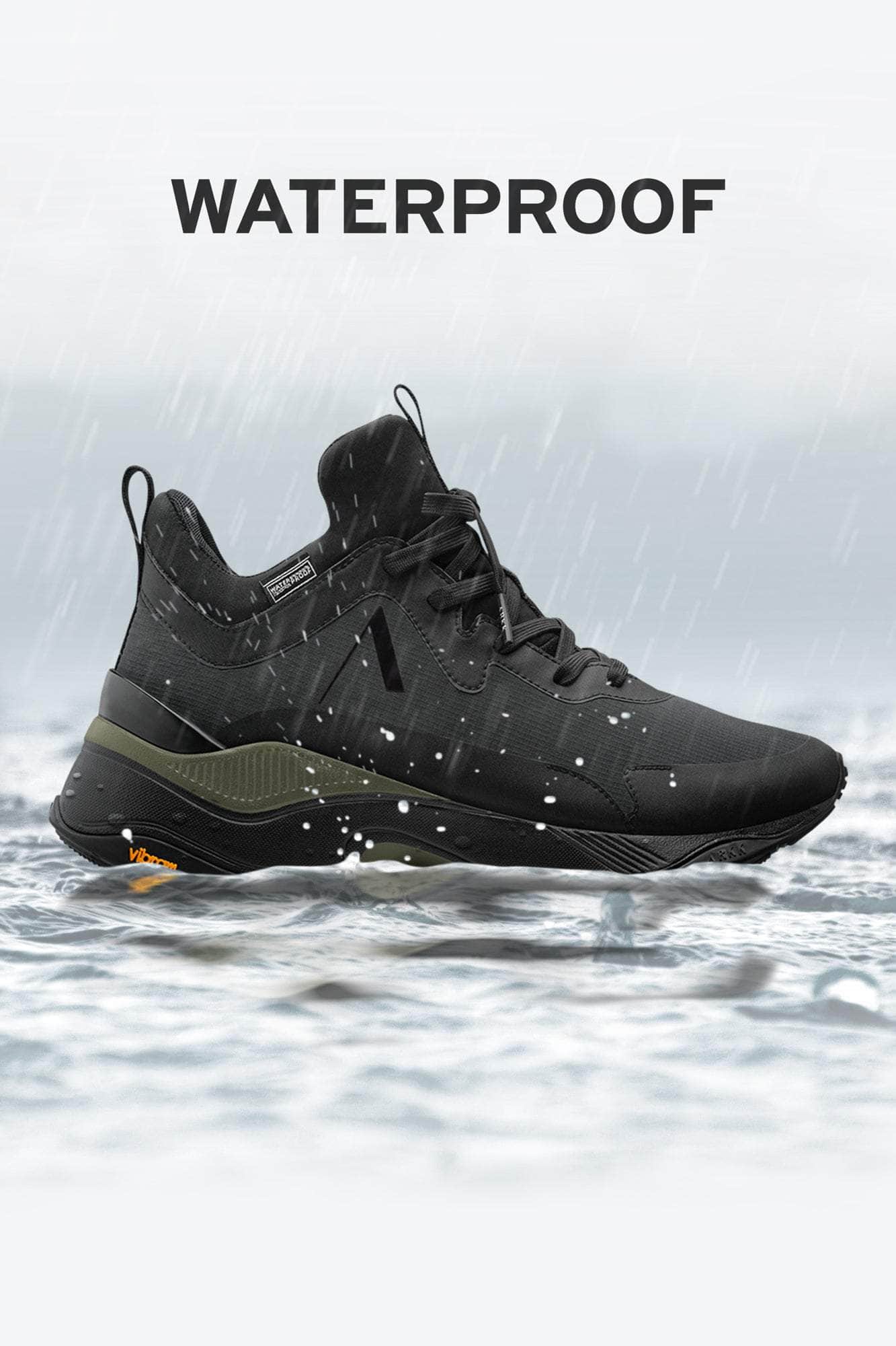 ARKK Collection Stormrydr Nylon HL Vulkn Vibram | Black Dark Army | Women Stormrydr